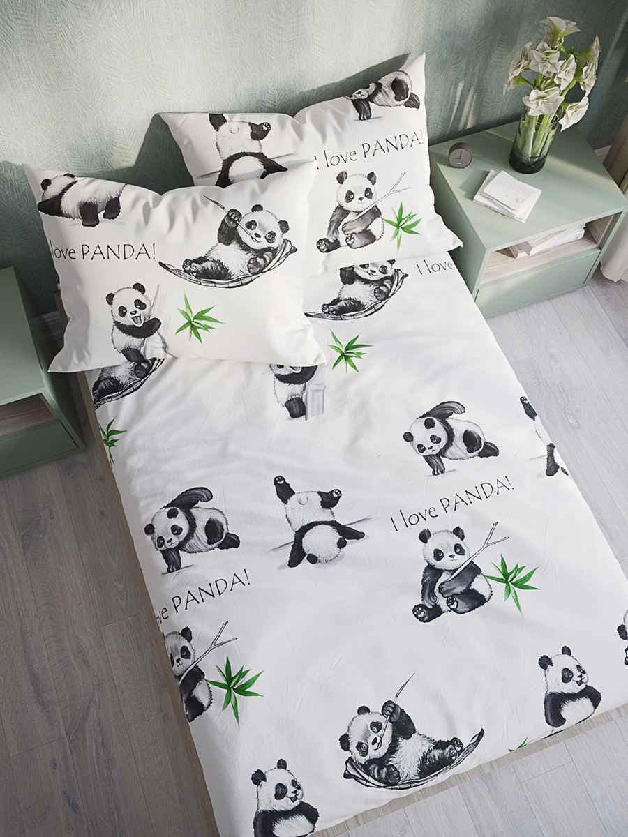 

Простынь Котики Котики Панды 150х215 см