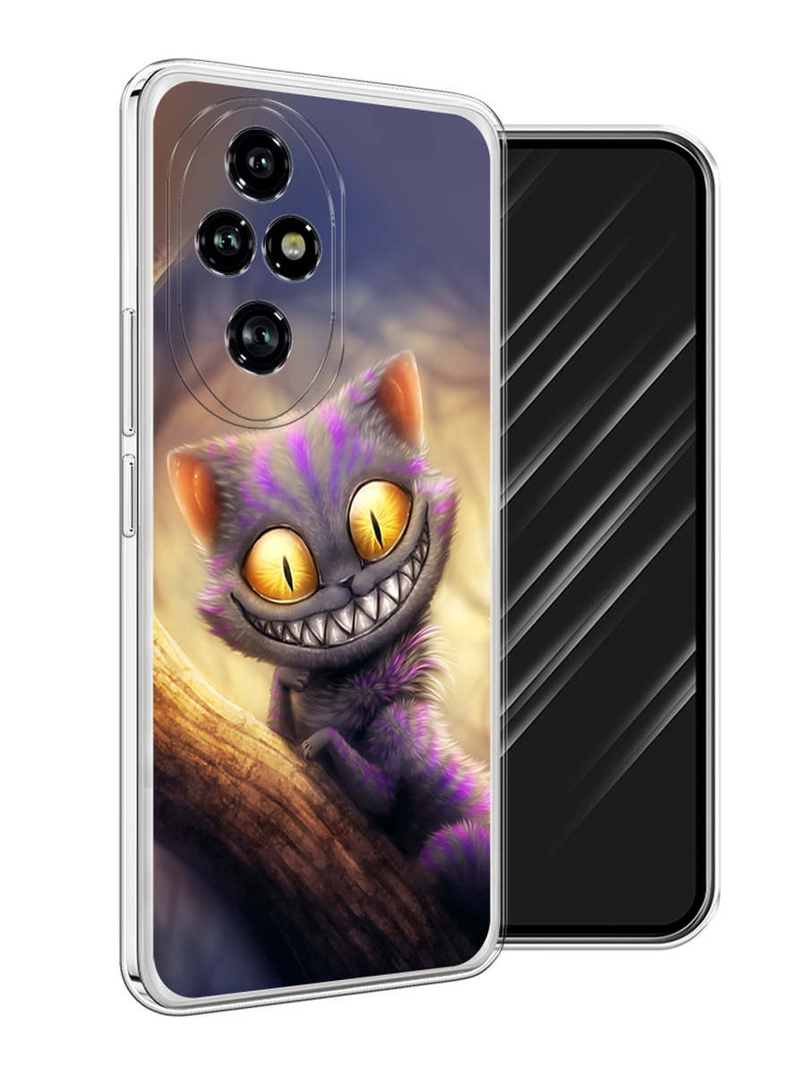 

Чехол Awog на Honor 200 Pro "Cheshire Cat", Фиолетовый;желтый, 6124850-1