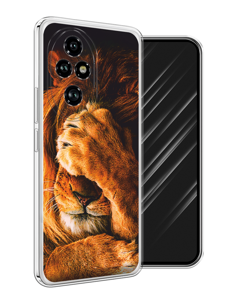 

Чехол Awog на Honor 200 Pro "Львиный стыд", Коричневый;черный, 6124850-1