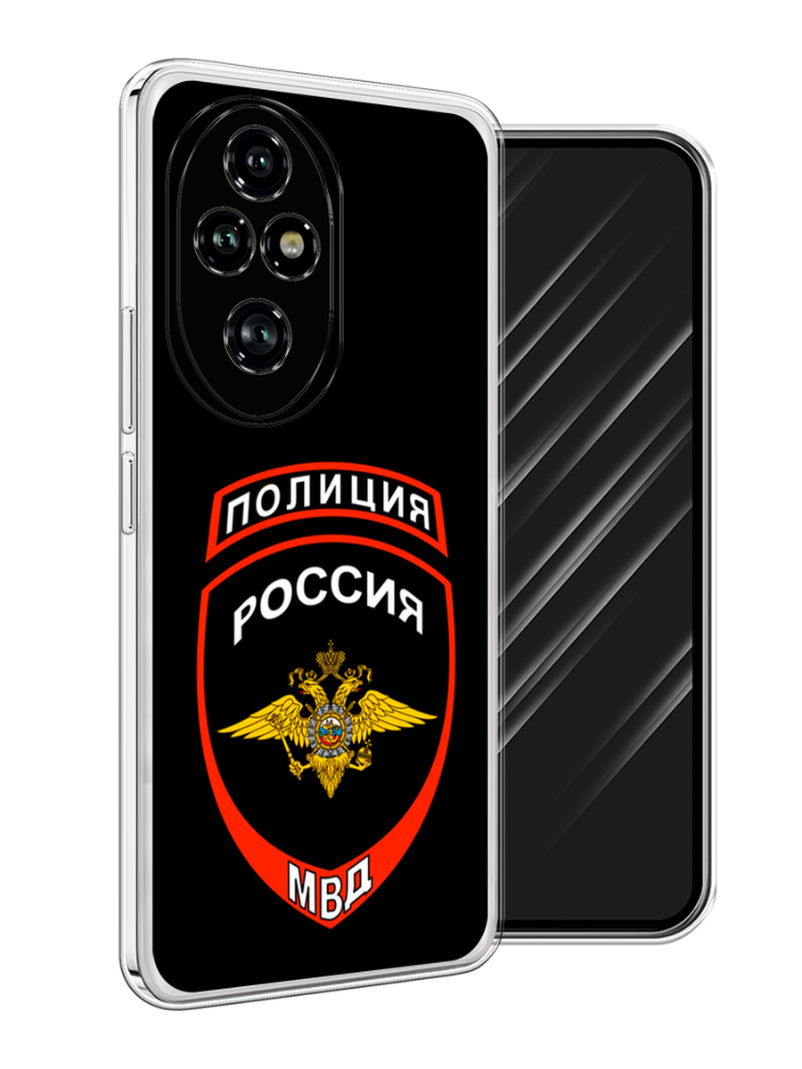 

Чехол Awog на Honor 200 Pro "Полиция шеврон", Черный;красный;белый, 6124850-1
