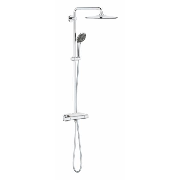 фото Душевая система vitalio joy xxl 310 с термостатом для душа, хром (26401001) grohe