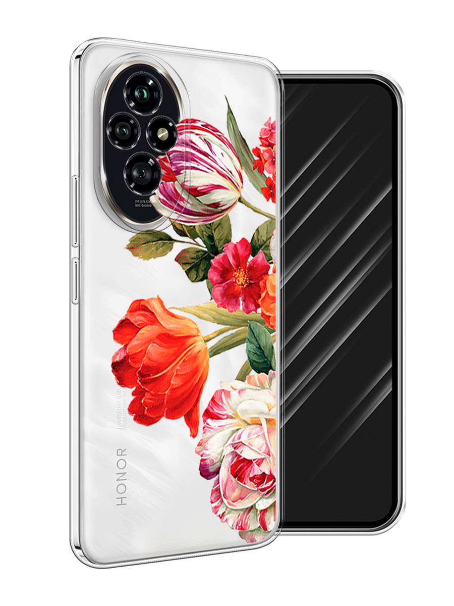 

Чехол Awog на Honor 200 "Весенний букет", Красный;розовый;зеленый, 6124750-1