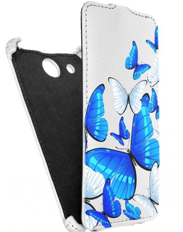 

Чехол Armor Case для Alcatel One Touch Idol Ultra Дизайн 11, Белый