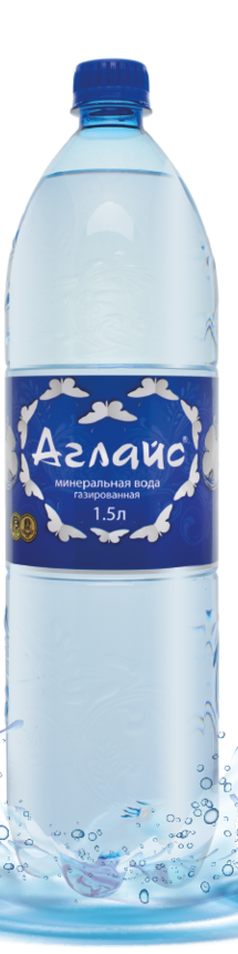 

Вода минеральная Аглайс газированная столовая 1,5 л