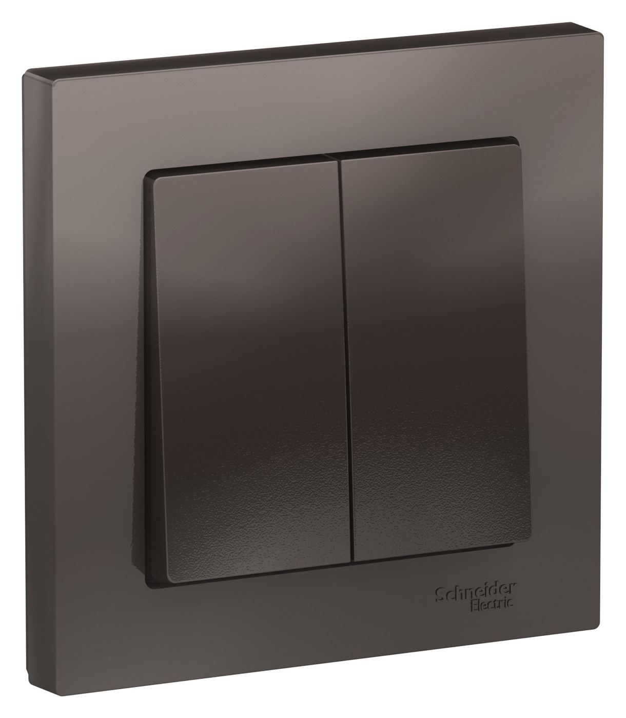 

Выключатель Schneider Electric 2-клавишный коричневый ATN000652.8 8 шт