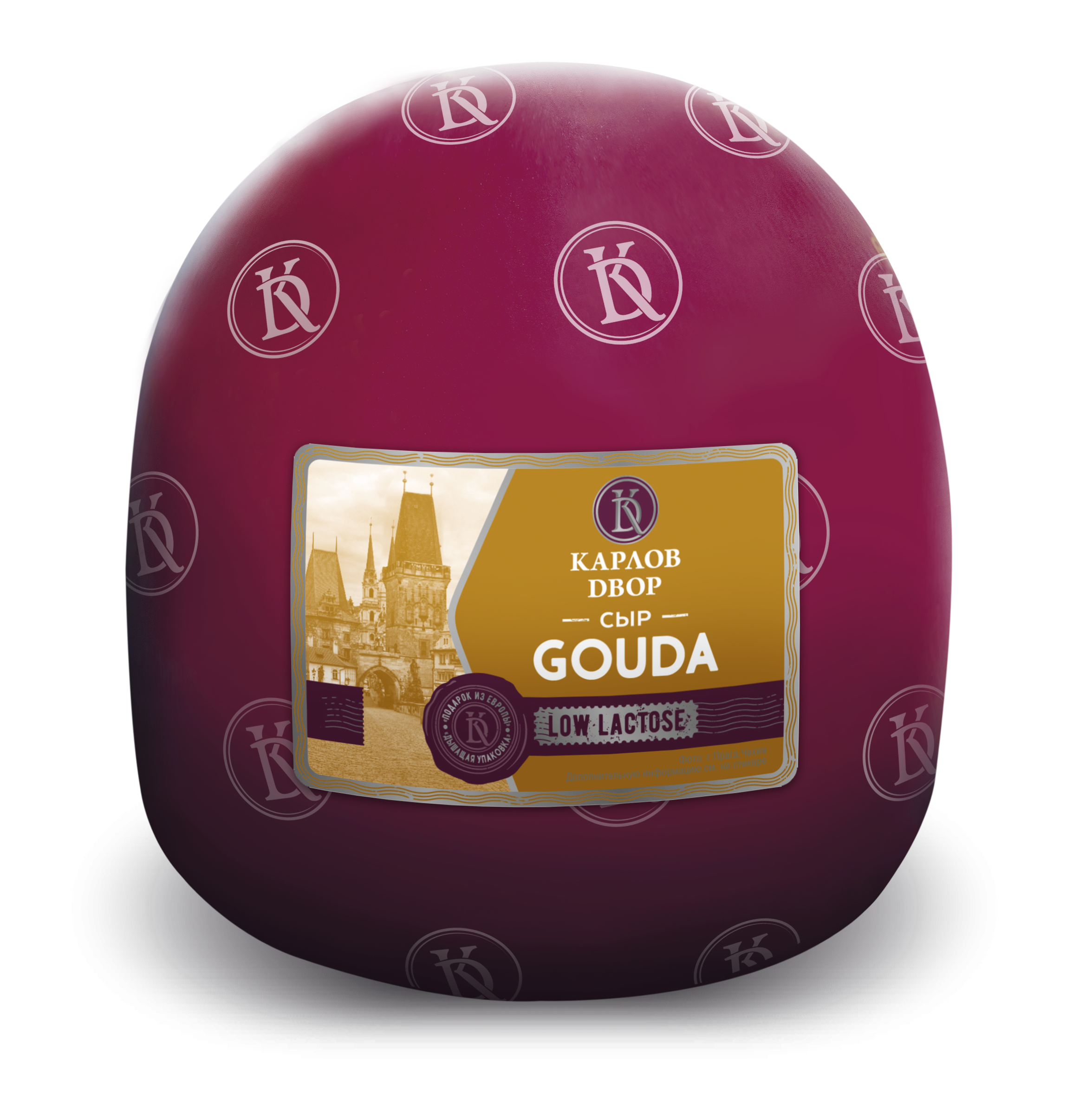 

Сыр твердый Карлов Двор Гауда 45% БЗМЖ