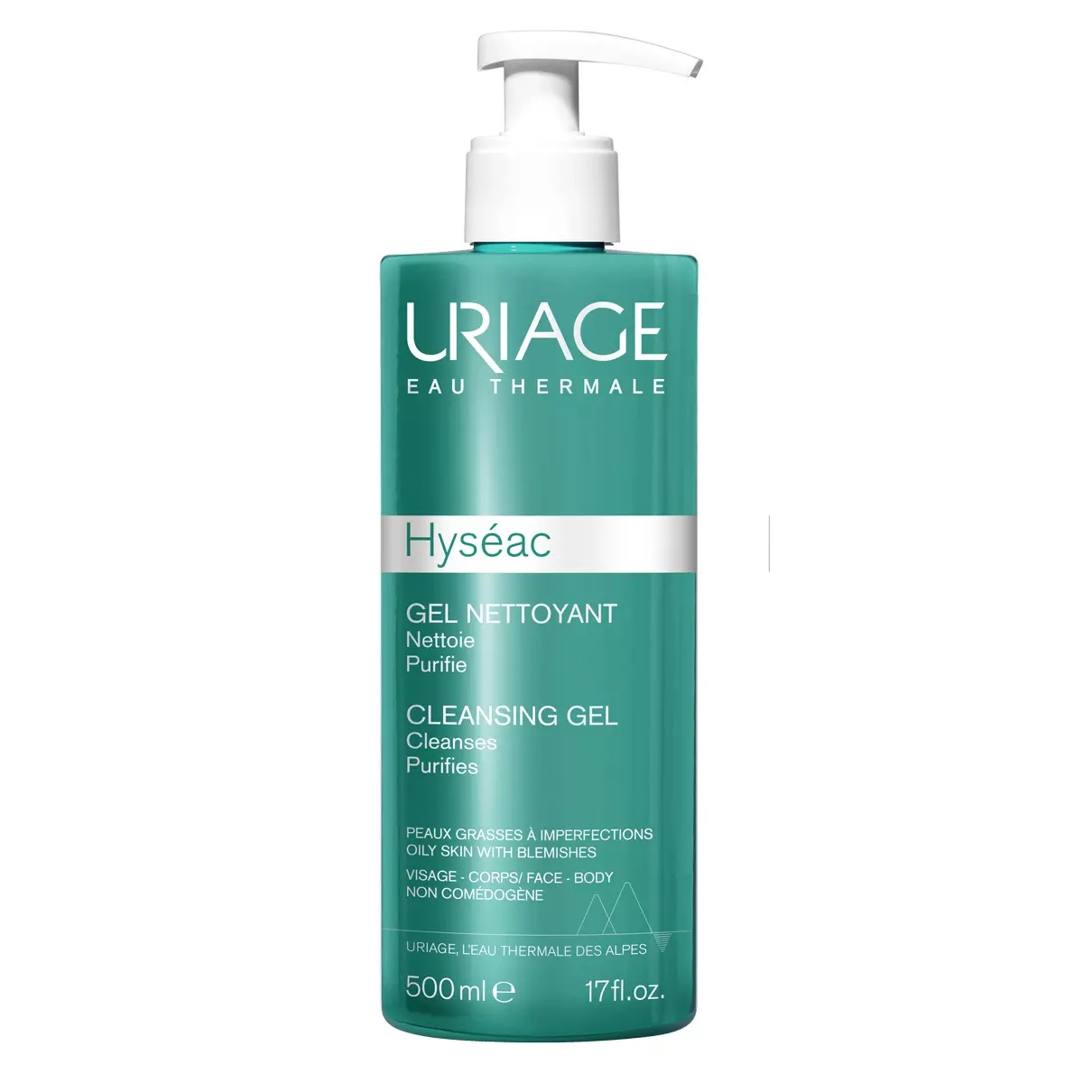 Гель для лица Uriage Hyseac U06098 500 мл