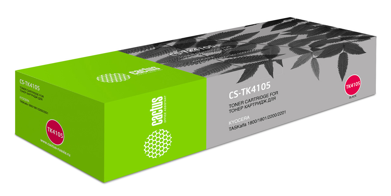 

Картридж CACTUS TK-4105 черный, совместимый, TK-4105