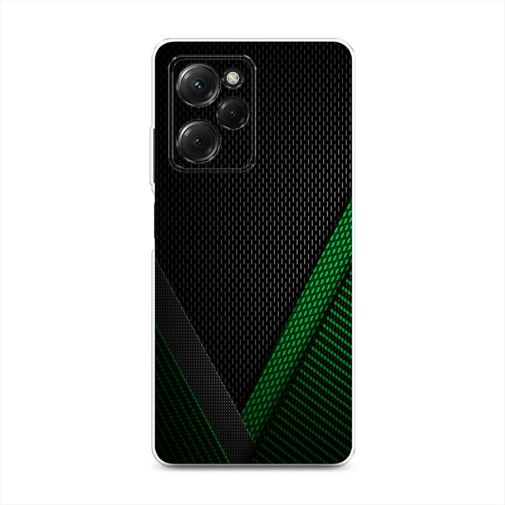 

Чехол Awog на Poco X5 Pro 5G "Зеленый карбон", Черный;зеленый, 318050-3
