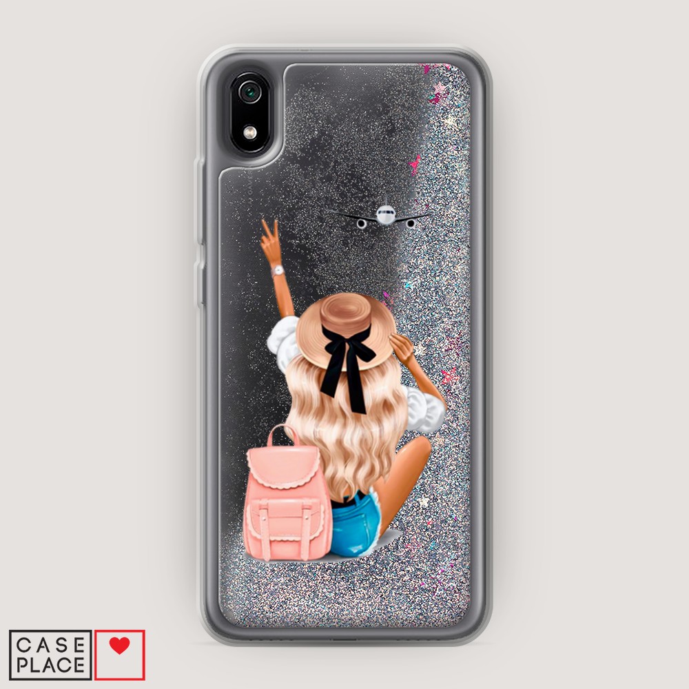 

Чехол Awog на Xiaomi Redmi 7A "Автостопом самолетом", Разноцветный, 35491-1
