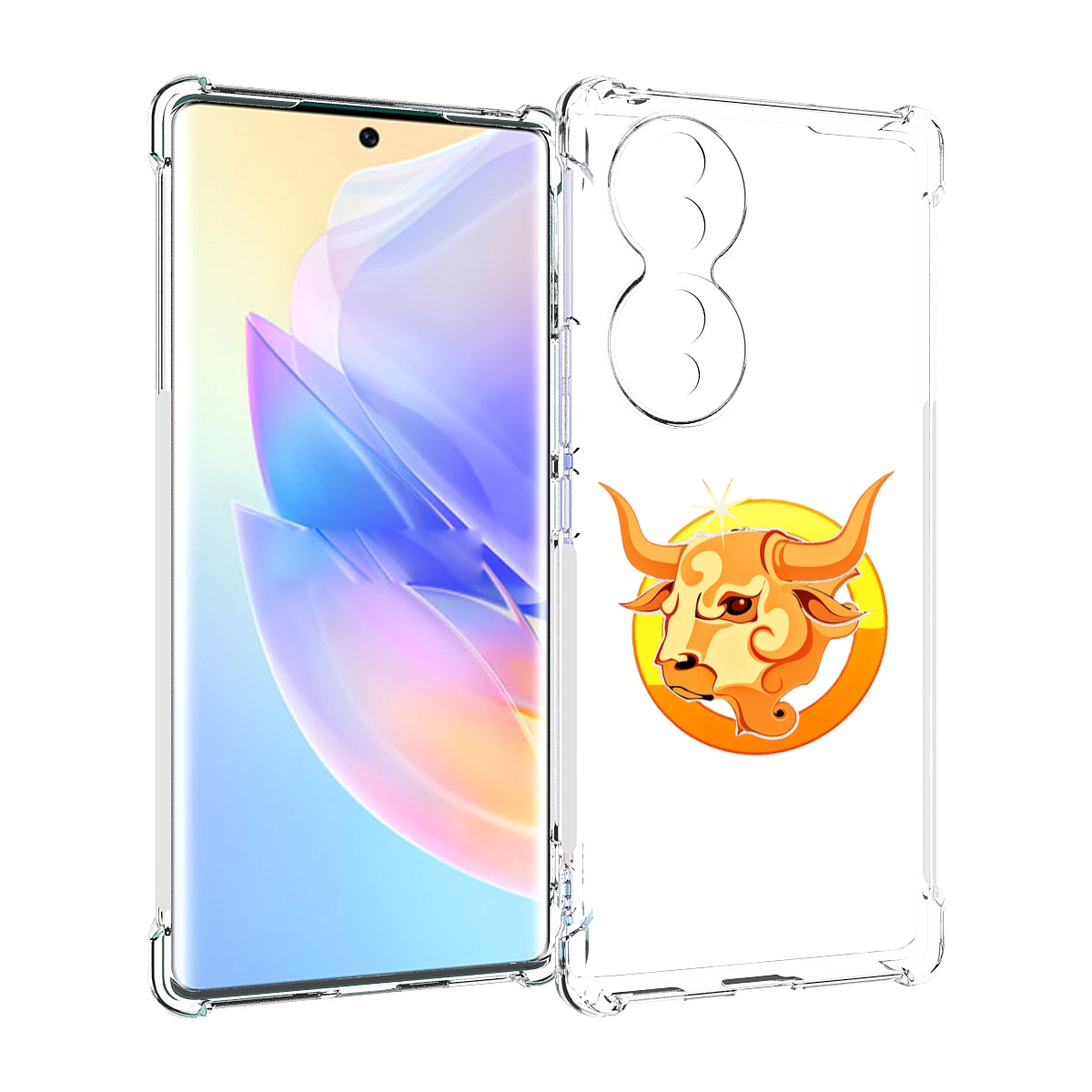 

Чехол MyPads знак-зодиака-телец-6 для Honor 70, Прозрачный, Tocco