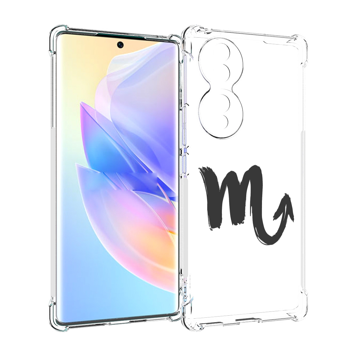

Чехол MyPads знак-зодиака-скорпион-7 для Honor 70, Прозрачный, Tocco