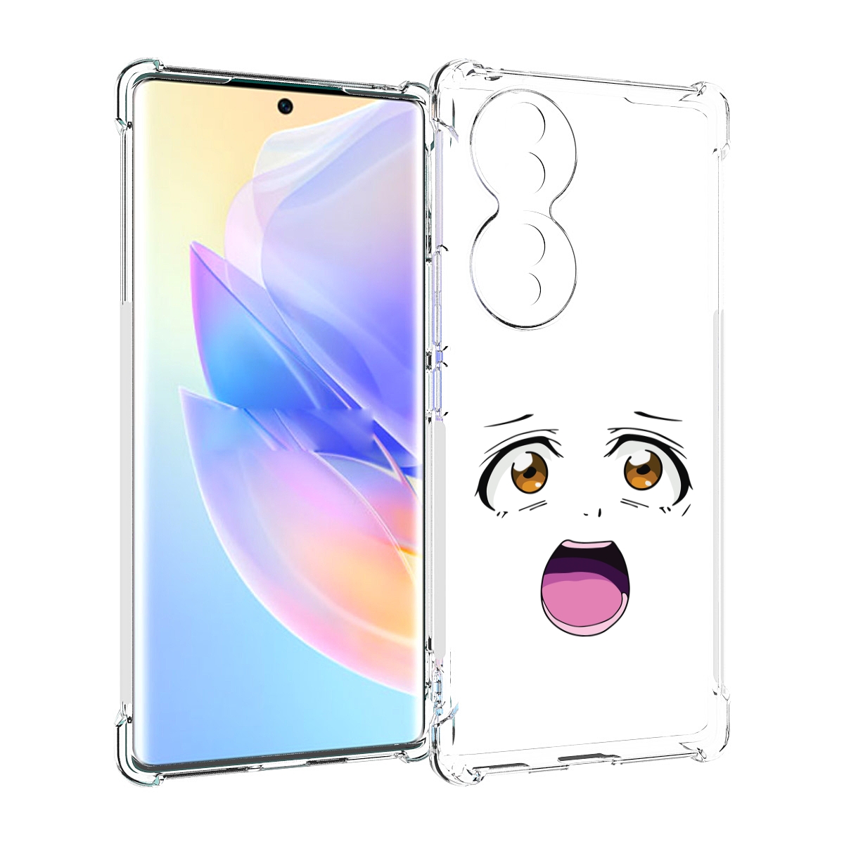 

Чехол MyPads аниме лицао для Honor 70, Прозрачный, Tocco