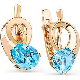 

Серьги женские из золота Magic Stones 02-1-970-1300-010, топаз, 02-1-970-1300-010