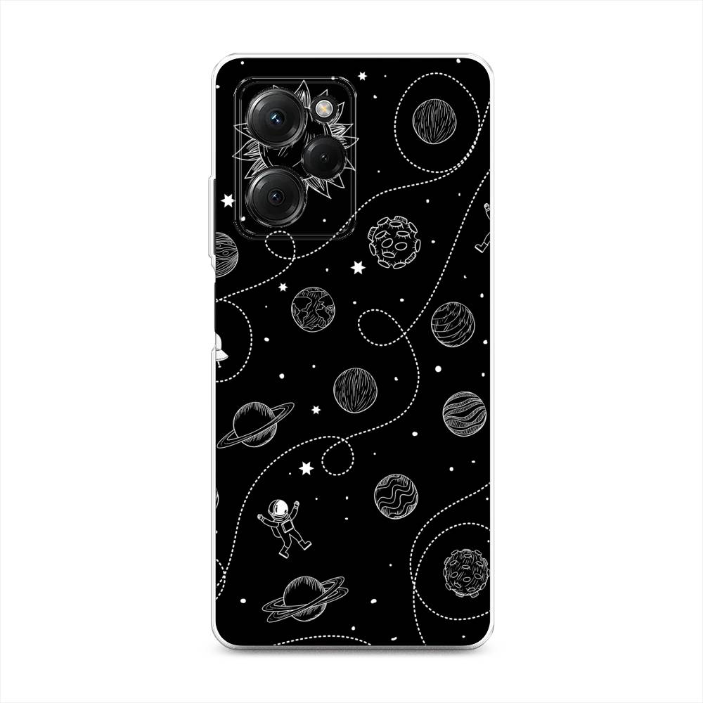 

Чехол Awog на Poco X5 Pro 5G "В невесомости", Бежевый, 318050-4