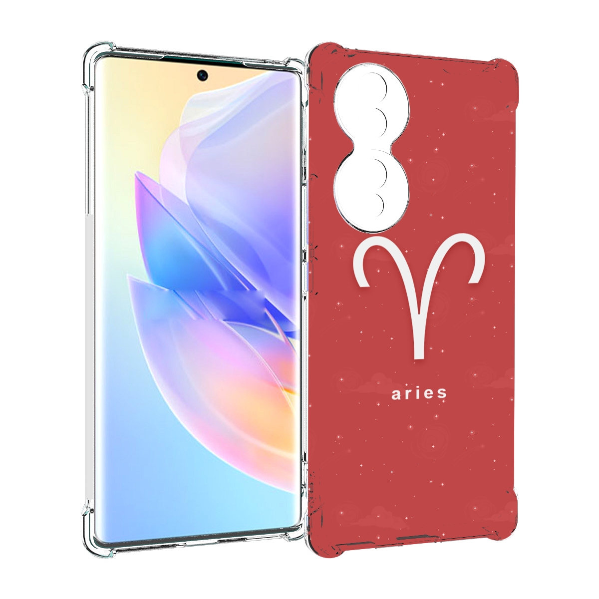 

Чехол MyPads знак-зодиака-овен-5 для Honor 70, Прозрачный, Tocco