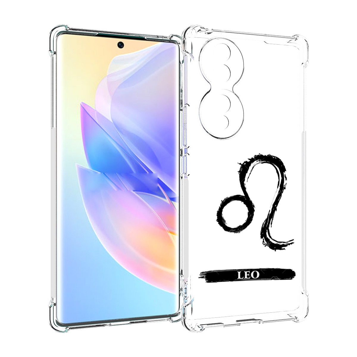 

Чехол MyPads знак-зодиака-лев-7 для Honor 70, Прозрачный, Tocco