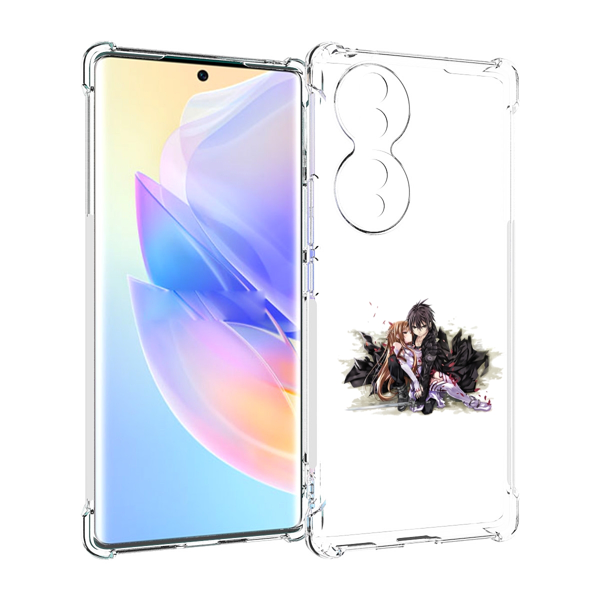 

Чехол MyPads аниме асуна для Honor 70, Прозрачный, Tocco