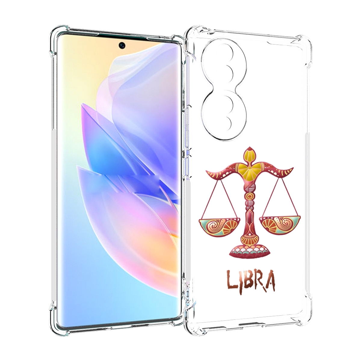 

Чехол MyPads знак-зодиака-весы-8 для Honor 70, Прозрачный, Tocco