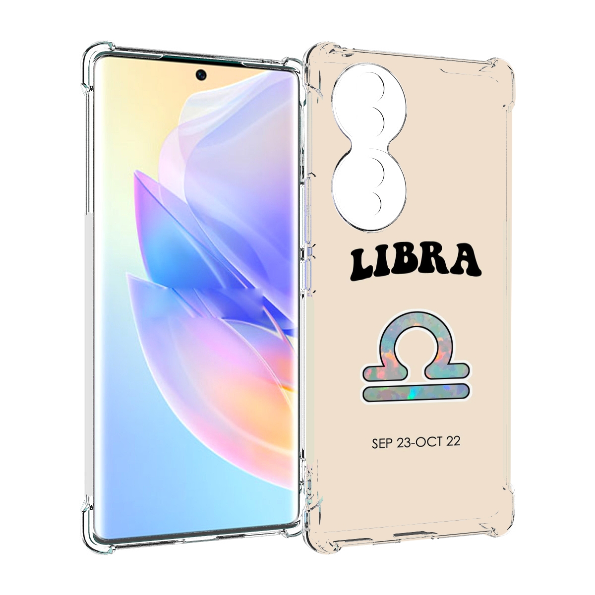 

Чехол MyPads знак-зодиака-весы-6 для Honor 70, Прозрачный, Tocco