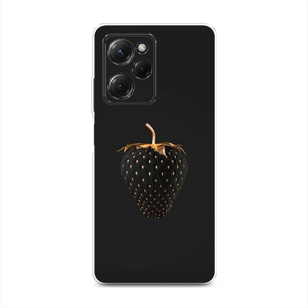 

Чехол Awog на Poco X5 Pro 5G "Черно-золотая клубника", Черный;золотистый, 318050-10
