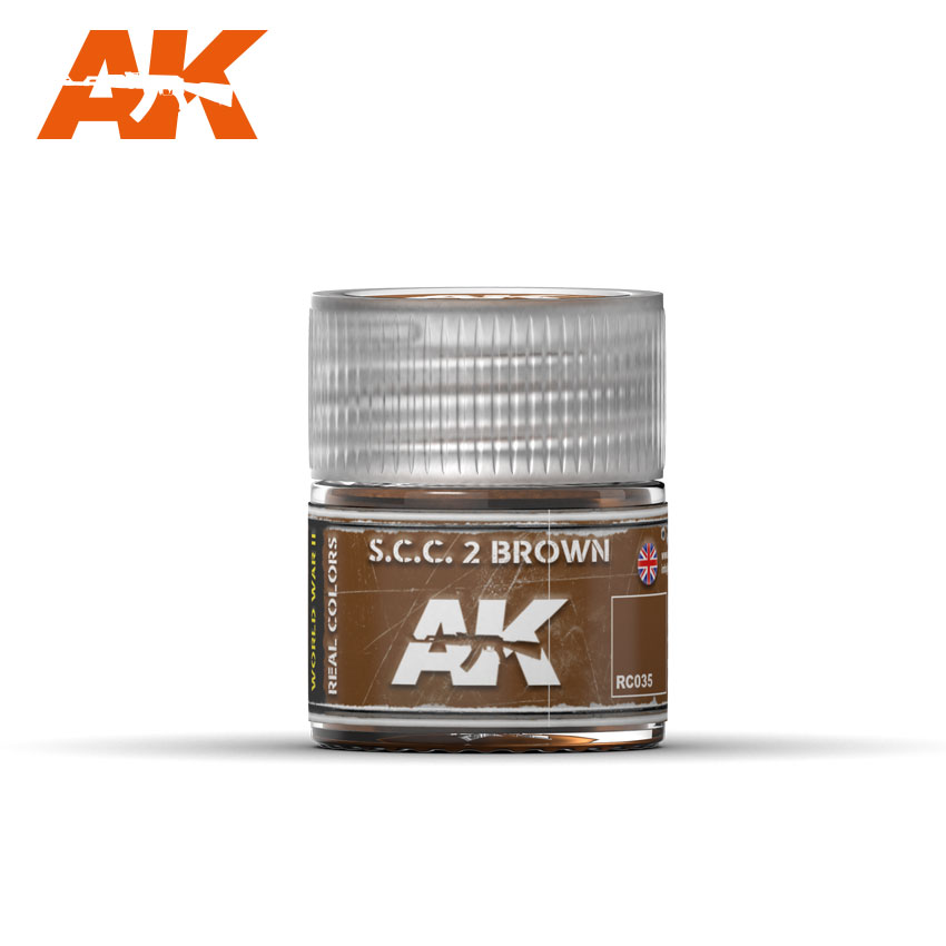 фото Краска акриловая ak interactive s.c.c. 2 brown коричневый, 10 мл