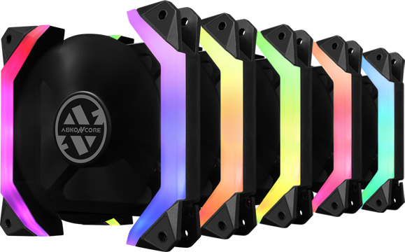 

Комплект RGB вентиляторов Abkoncore Spider Spectrum 5в1 SYNC Set (ABSS5IN1)