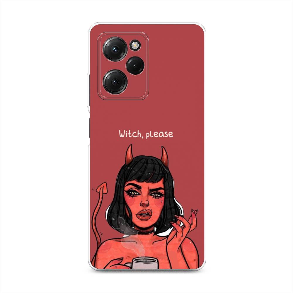 

Чехол Awog на Poco X5 Pro 5G "Evil Girl", Красный;черный, 318050-6
