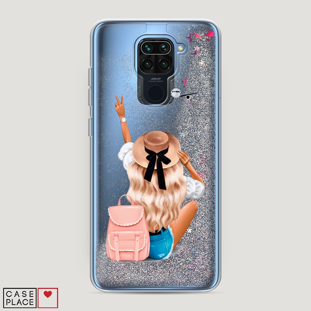

Чехол Awog на Xiaomi Redmi 10X 4G/Note 9 "Автостопом самолетом", 38291-1