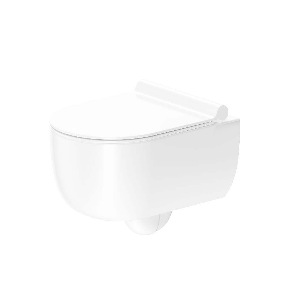 Унитаз подвесной Damixa Scandi Pure DX36C1701SC с сиденьем микролифт держатель туалетной бумаги damixa