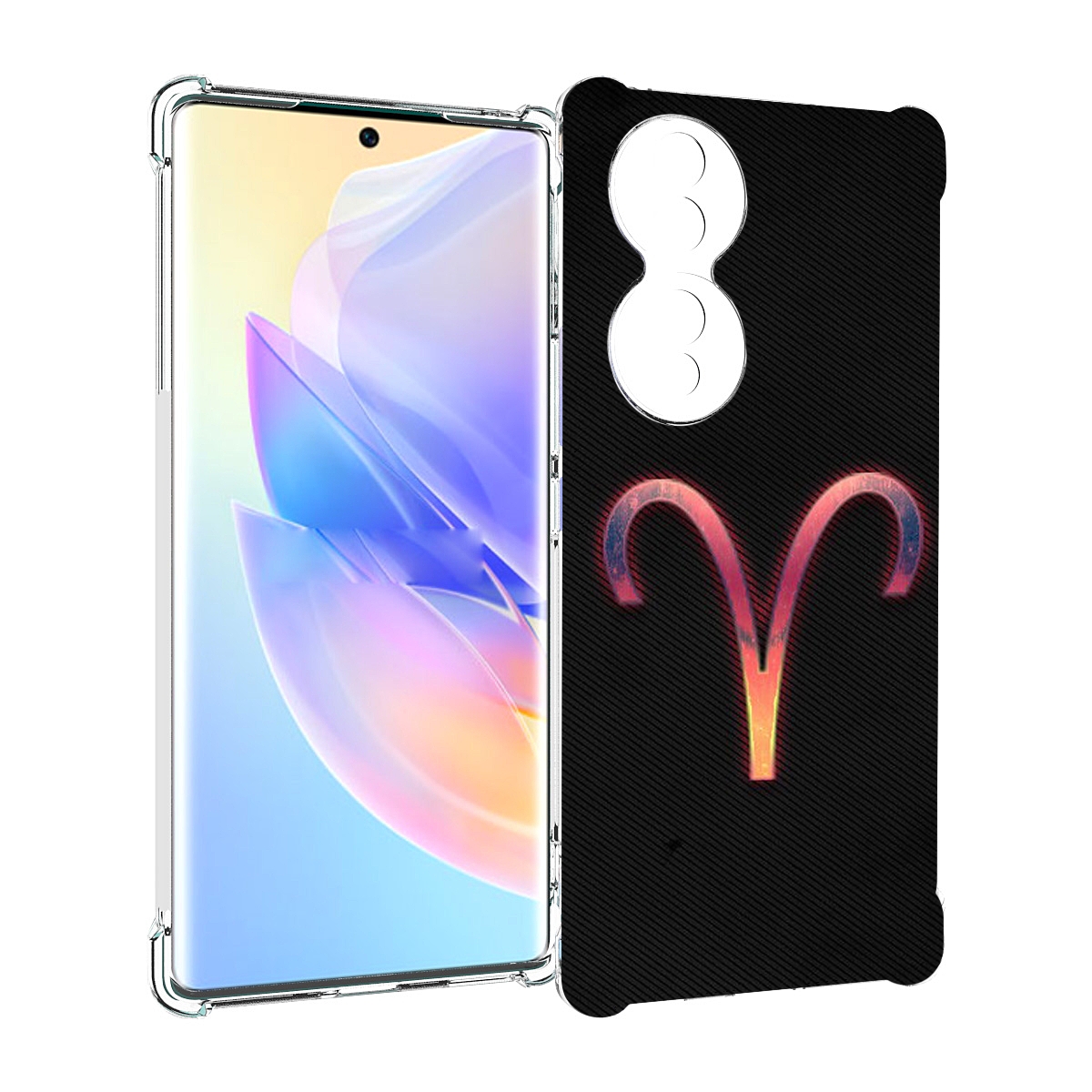 

Чехол MyPads знак зодиака овен 1 для Honor 70, Прозрачный, Tocco