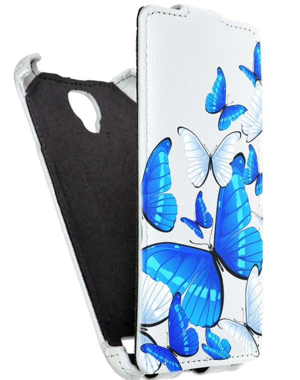 

Чехол Armor Case для Alcatel One Touch Idol Дизайн 11, Белый