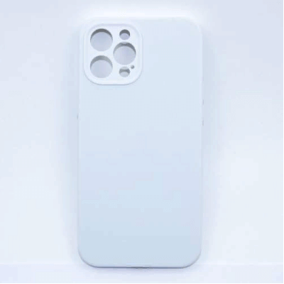 фото Чехол iphone 13 pro silicone ws (без лого, в прозрачном пакете) (белый) nobrand