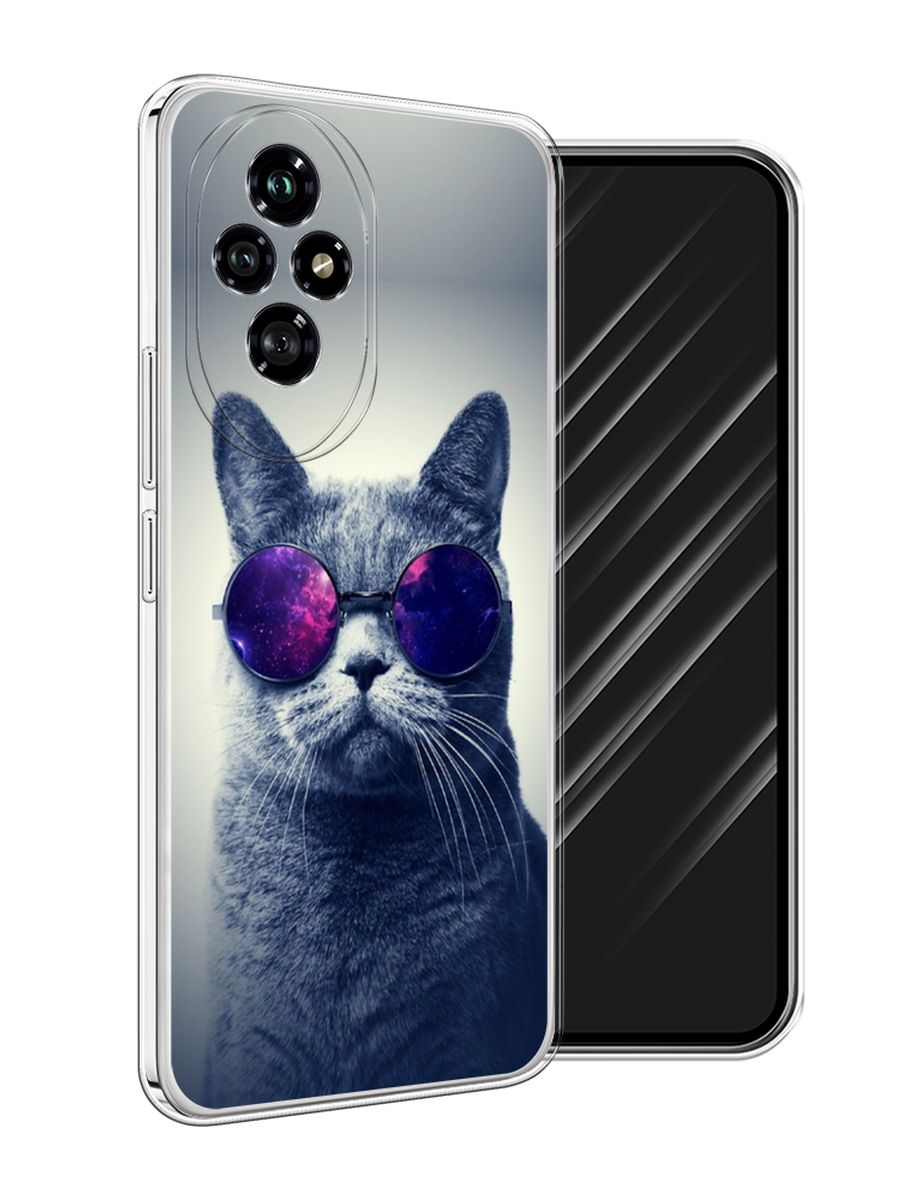 

Чехол Awog на Honor 200 "Космический кот", Бордовый, 6124750-1