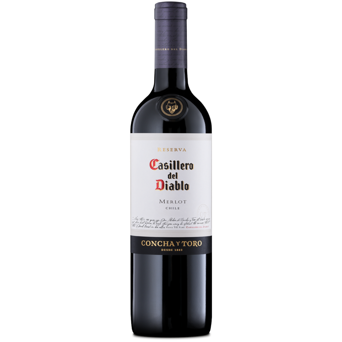 

Вино Casillero del Diablo Merlot Reserva красное сухое 0,75 л