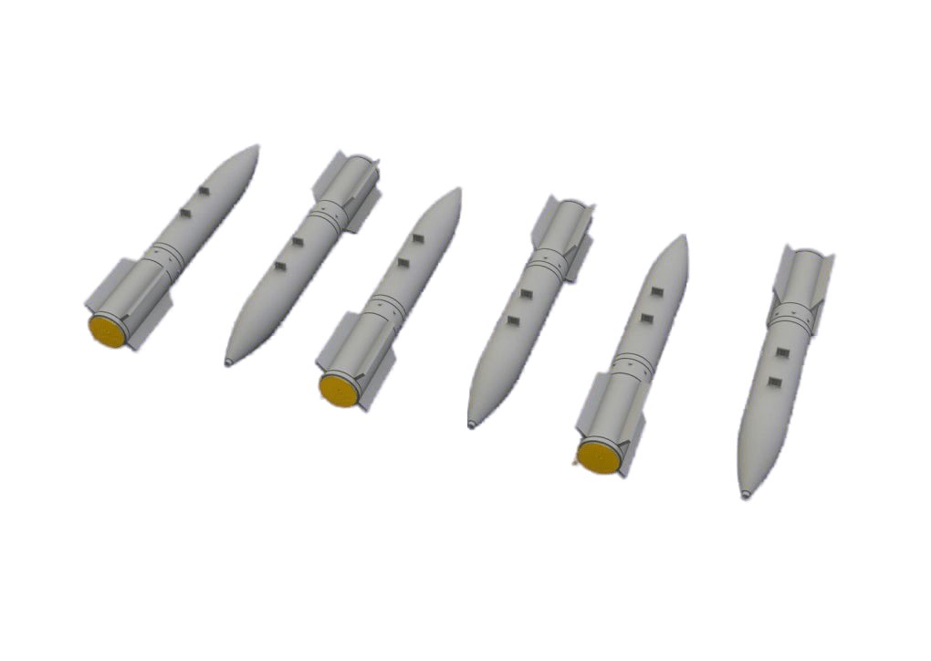 

648496 Eduard 1/48 Набор дополнений PB-250 бомбы, 648496