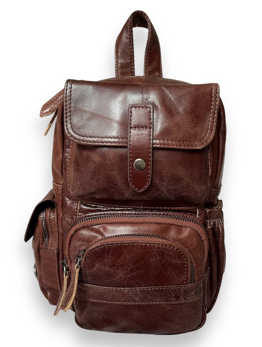 Рюкзак мужской BUONO 9106 коричневый, 29х18х9 см