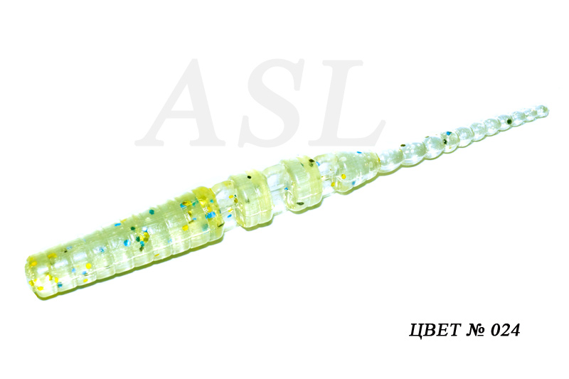 

Силиконовая приманка ASL Джава цв. 024 L-7,5см 8шт/уп, Джава