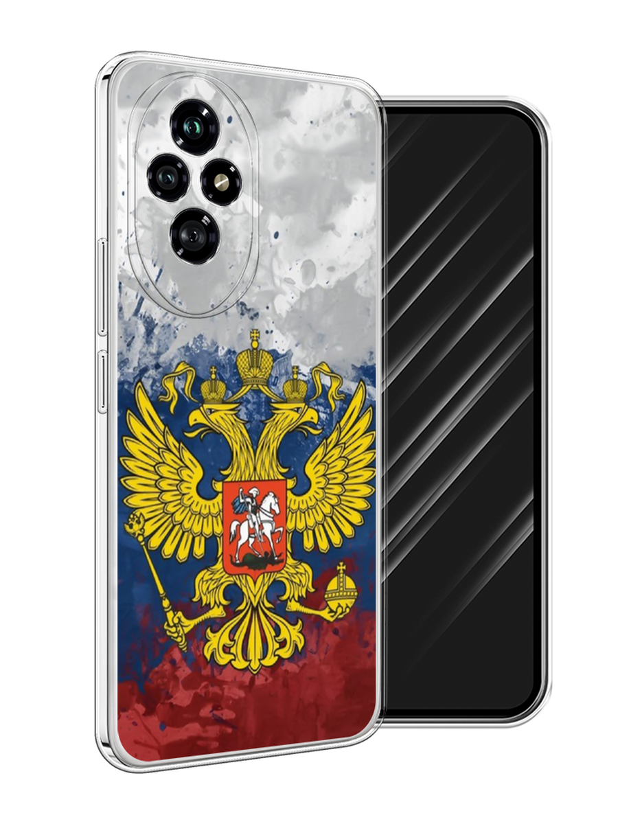 

Чехол Awog на Honor 200 "РФ", Белый;синий;красный, 6124750-1