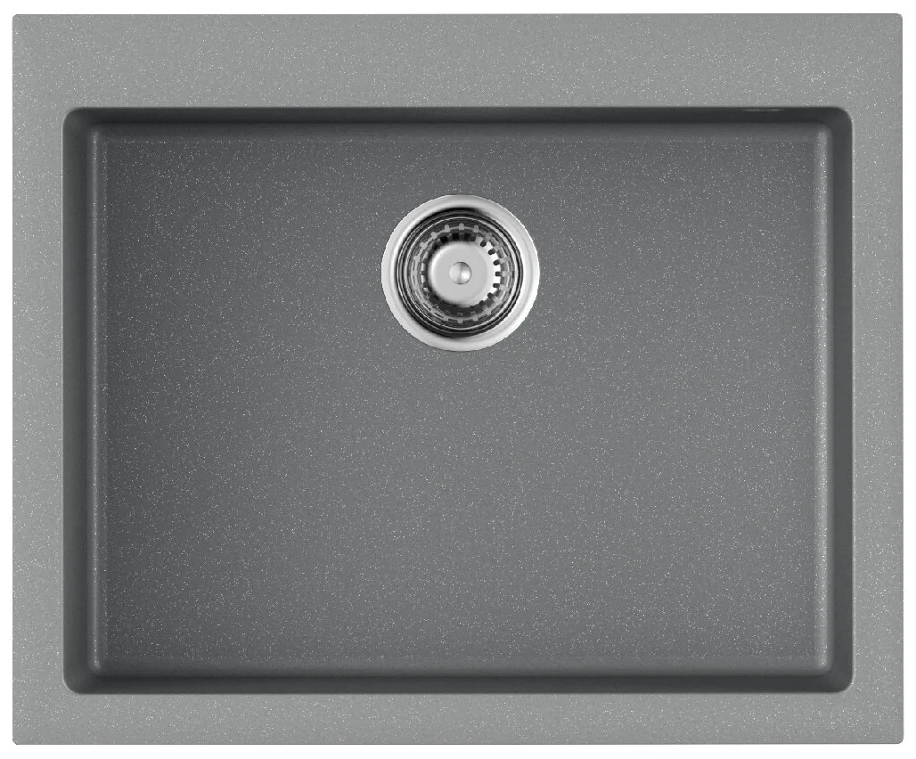 

Omoikiri Omoikiri Bosen 61-GR Tetogranit/leningrad grey