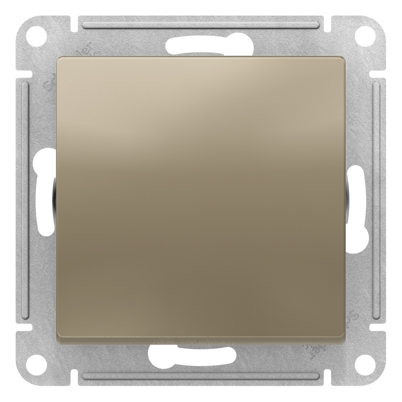 

Выключатель Schneider Electric 1-клавишный золотистый ATN000515.6 6 шт