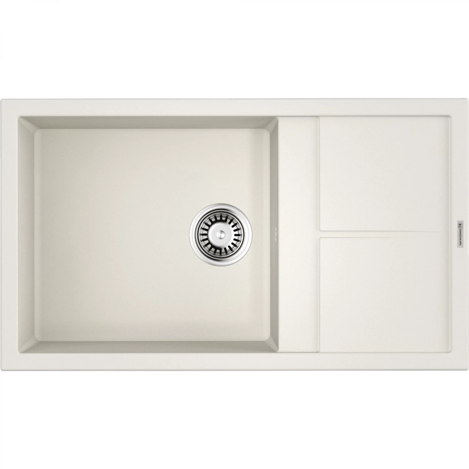 

Omoikiri Omoikiri Sumi 86-WH Tetogranit/белый