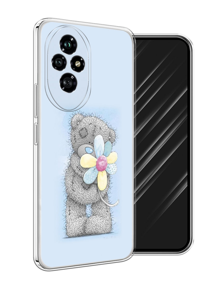 

Чехол Awog на Honor 200 "Me to you с ромашкой", Голубой;серый;желтый, 6124750-1