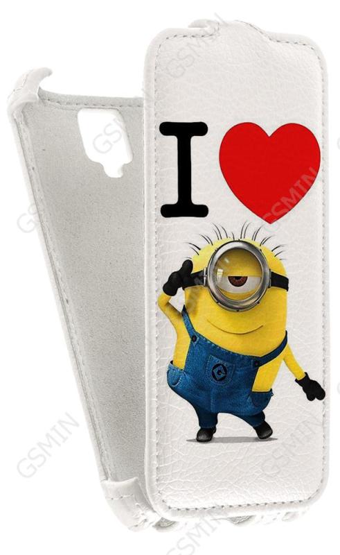 

Чехол Armor Case для Alcatel One Touch Idol 2 Mini L Дизайн 2, Белый