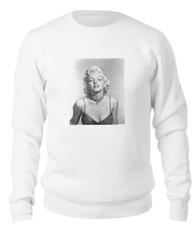 

Свитшот унисекс Printio Marilyn monroe белый XL, Marilyn monroe