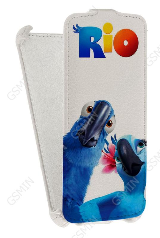 

Чехол Armor Case для Alcatel One Touch Idol 3 Дизайн 17, Белый