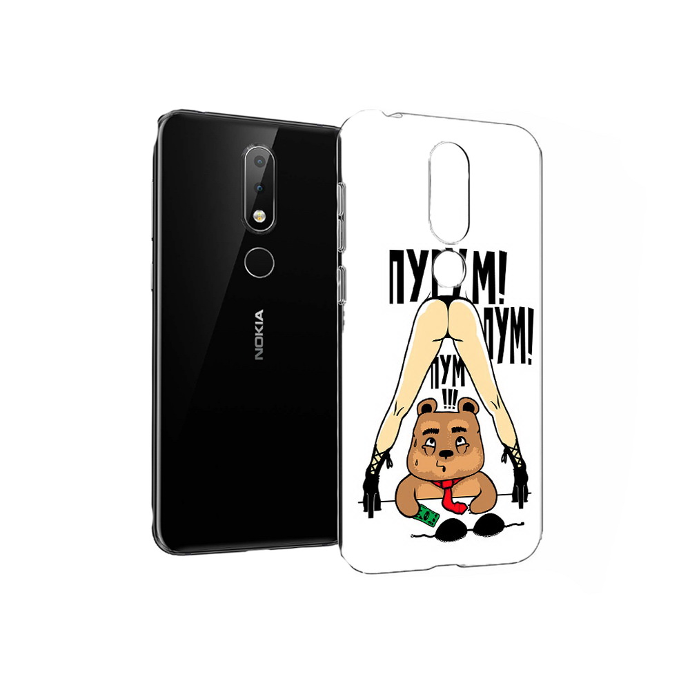 

Чехол MyPads Tocco для Nokia X6 Пурум пум пум (PT115295.99.140), Прозрачный, Tocco