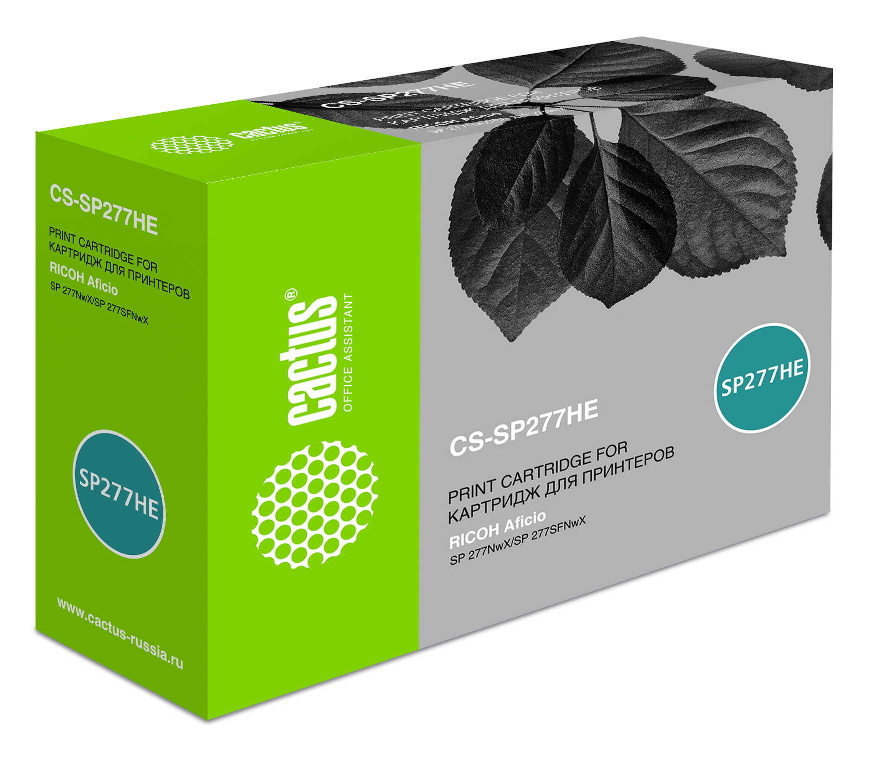 

Картридж CACTUS SP 277HE черный, совместимый, SP 277HE