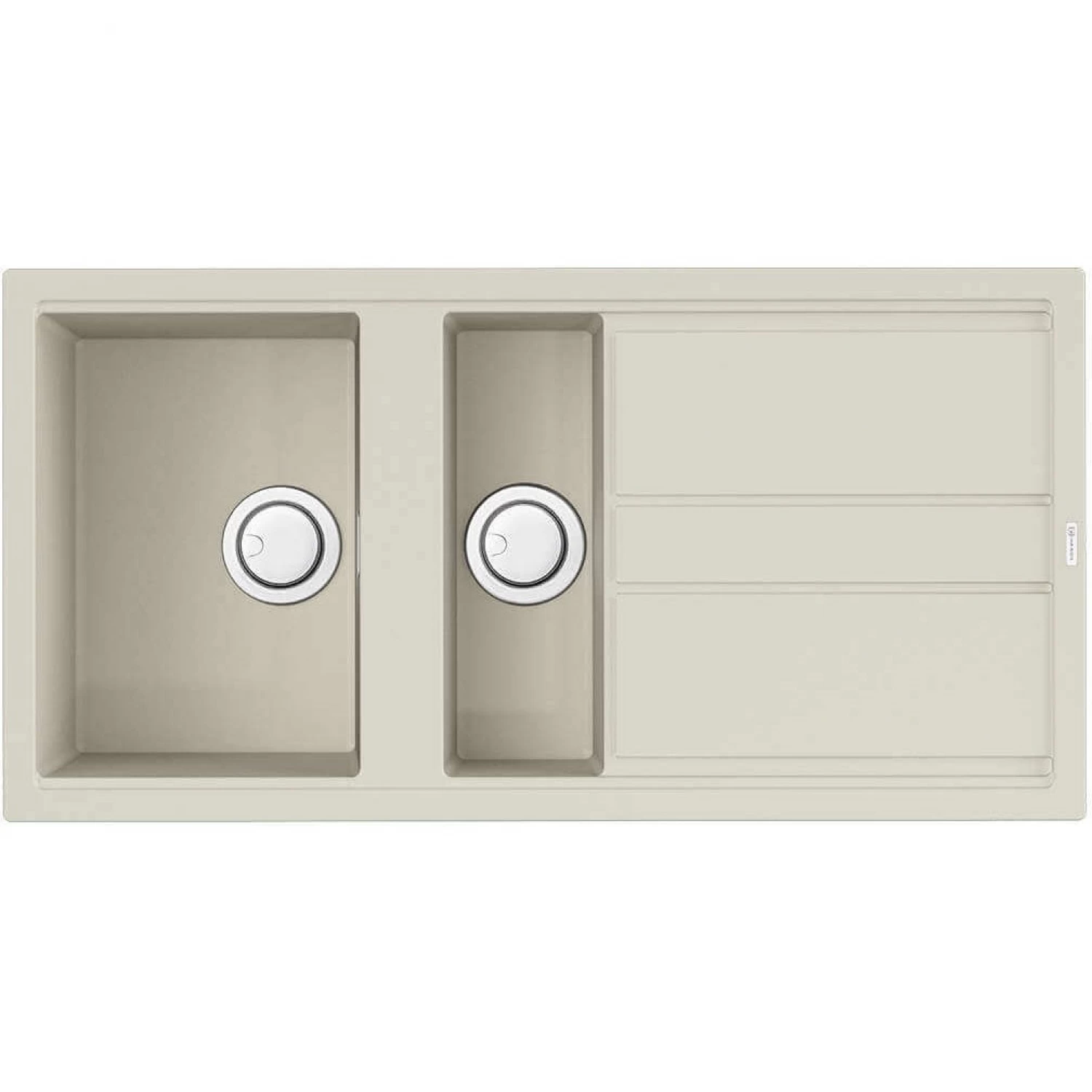 

Omoikiri Omoikiri Kitagawa 100-2-WH Artceramic/белый, Бежевый