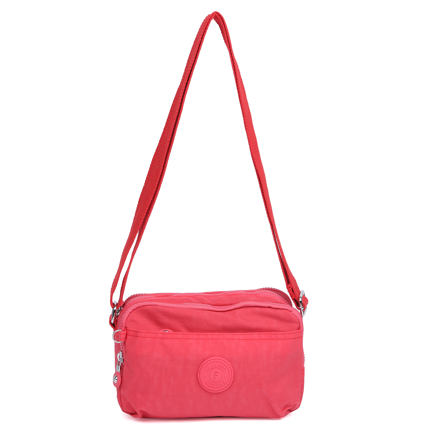

Сумка кросс-боди унисекс FABRETTI 8089, коралловый, 8089